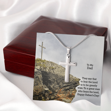 Artisan Cross Necklace – Christian Gift for Men