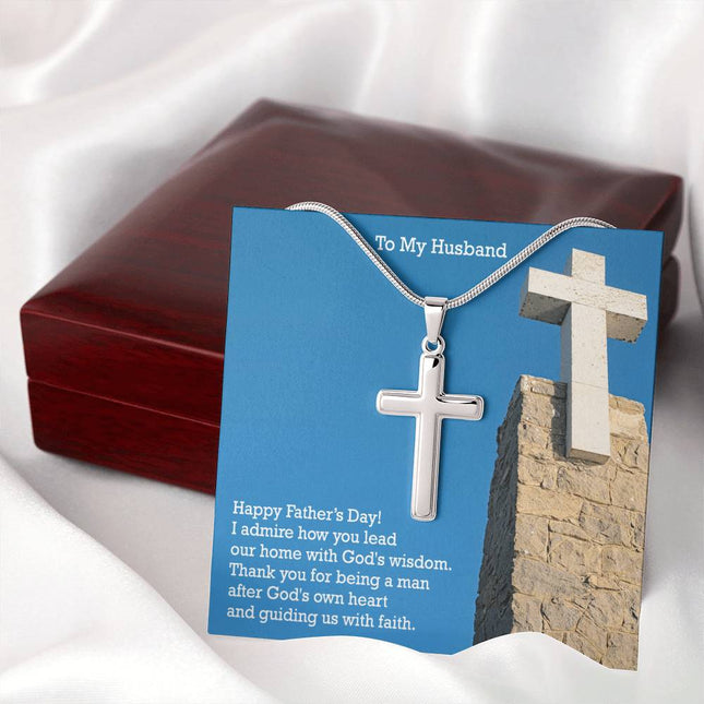 Artisan Cross Necklace – Christian Gift for Men