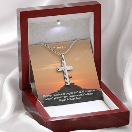 Artisan Cross Necklace – Christian Gift for Men