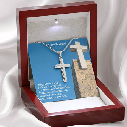 Artisan Cross Necklace – Christian Gift for Men
