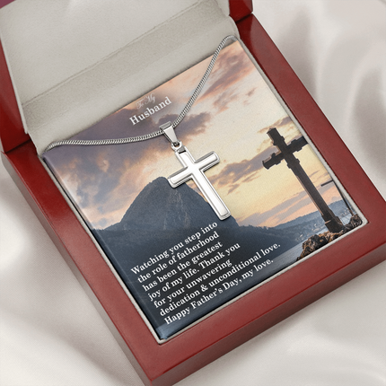 Artisan Cross Necklace – Christian Gift for Men