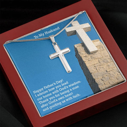 Artisan Cross Necklace – Christian Gift for Men