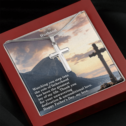 Artisan Cross Necklace – Christian Gift for Men