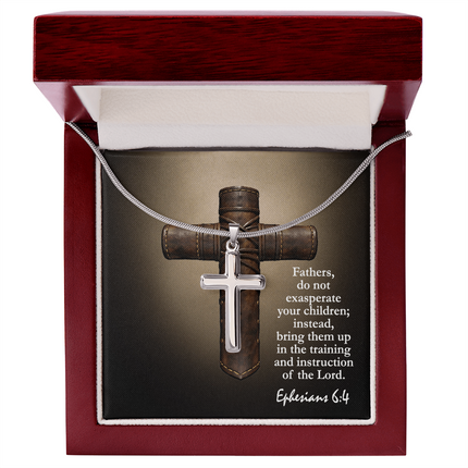Artisan Cross Necklace – Christian Gift for Men