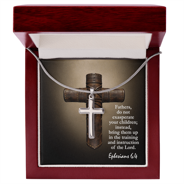 Artisan Cross Necklace – Christian Gift for Men