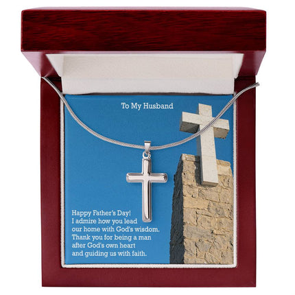 Artisan Cross Necklace – Christian Gift for Men