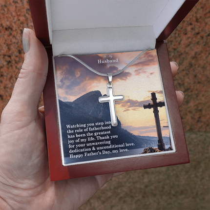 Artisan Cross Necklace – Christian Gift for Men