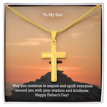 Artisan Cross Necklace – Christian Gift for Men