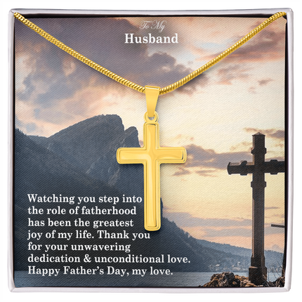 Artisan Cross Necklace – Christian Gift for Men