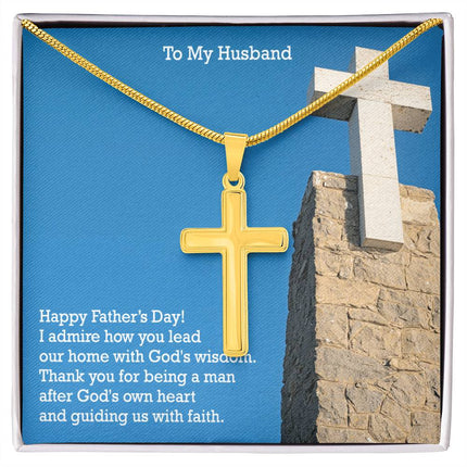 Artisan Cross Necklace – Christian Gift for Men