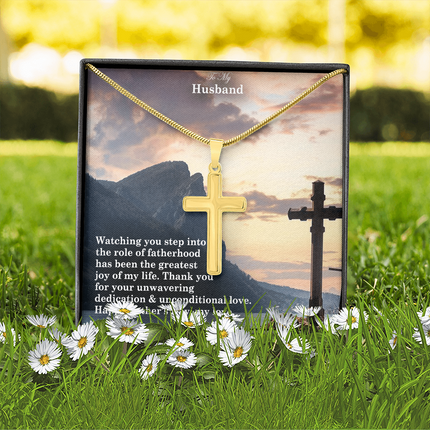 Artisan Cross Necklace – Christian Gift for Men