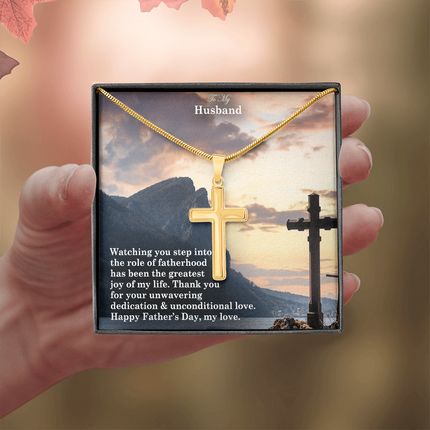 Artisan Cross Necklace – Christian Gift for Men