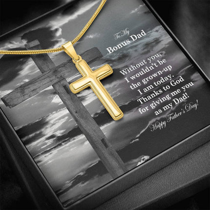 Artisan Cross Necklace – Christian Gift for Men
