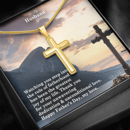 Artisan Cross Necklace – Christian Gift for Men
