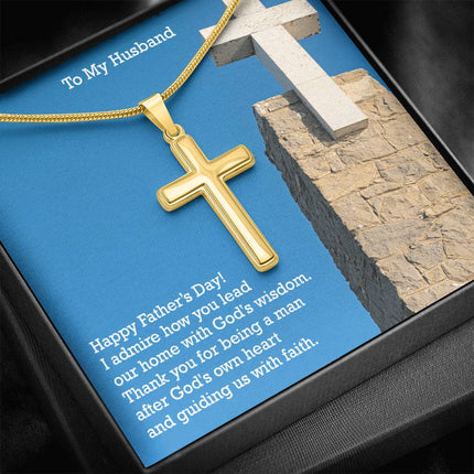 Artisan Cross Necklace – Christian Gift for Men