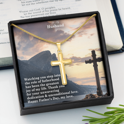 Artisan Cross Necklace – Christian Gift for Men