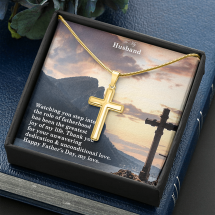 Artisan Cross Necklace – Christian Gift for Men