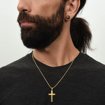 This Is Only the Beginning Cross Necklace | Graduation Gift
