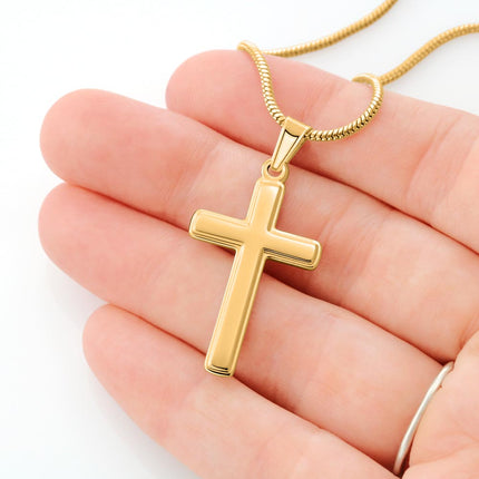 Artisan Cross Necklace – Christian Gift for Men