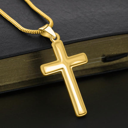 Artisan Cross Necklace – Christian Gift for Men