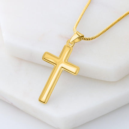 Artisan Cross Necklace – Christian Gift for Men