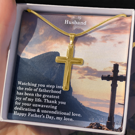 Artisan Cross Necklace – Christian Gift for Men