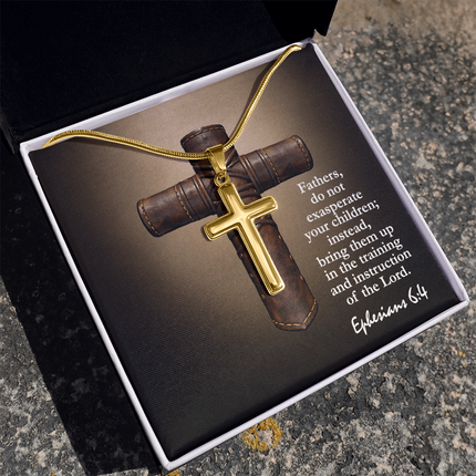 Artisan Cross Necklace – Christian Gift for Men