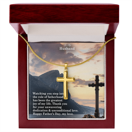Artisan Cross Necklace – Christian Gift for Men