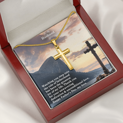 Artisan Cross Necklace – Christian Gift for Men