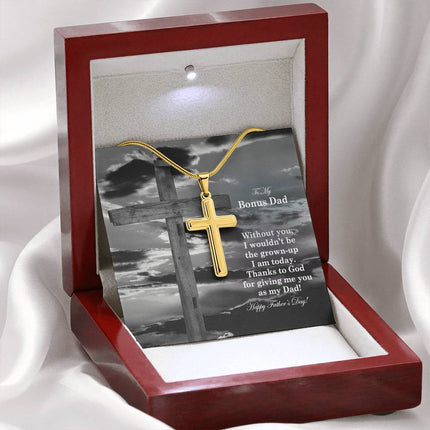 Artisan Cross Necklace – Christian Gift for Men