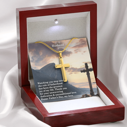 Artisan Cross Necklace – Christian Gift for Men
