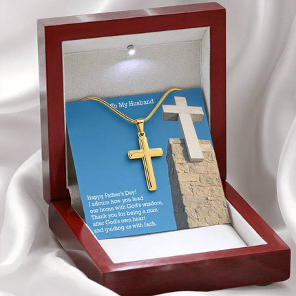 Artisan Cross Necklace – Christian Gift for Men