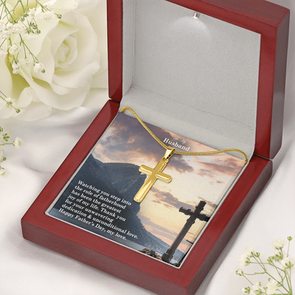 Artisan Cross Necklace – Christian Gift for Men