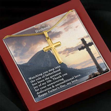 Artisan Cross Necklace – Christian Gift for Men