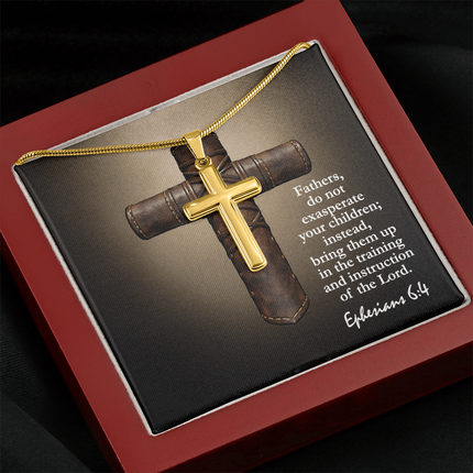 Artisan Cross Necklace – Christian Gift for Men