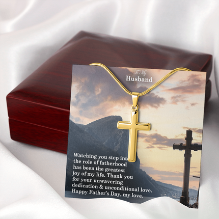 Artisan Cross Necklace – Christian Gift for Men