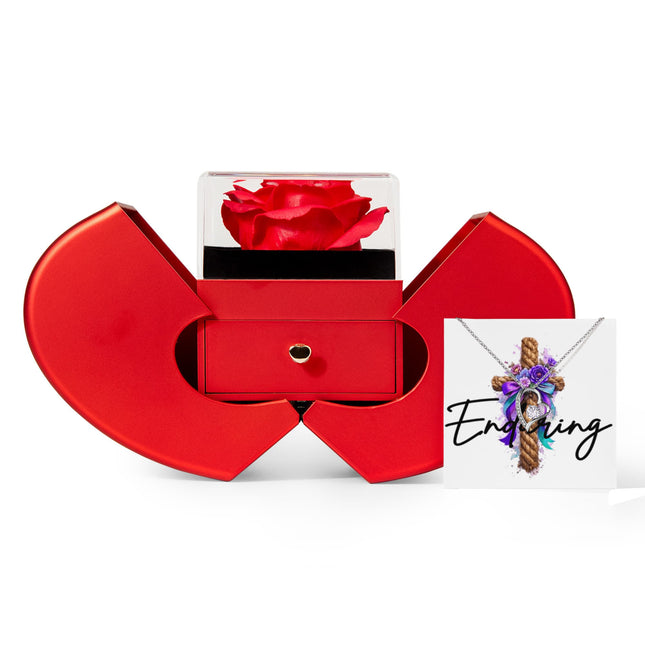 Enduring | Christian Heart Gift Box Forever Love Necklace | Gift for Her