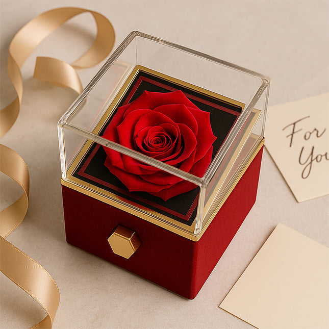 Rainbow Cross Butterfly | Christian Rose Gift Box - Alluring Beauty Necklace | Gift for Kids