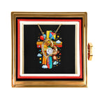 18K Yellow Gold Finish