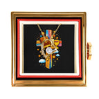18K Yellow Gold Finish