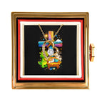 18K Yellow Gold Finish