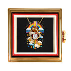 18K Yellow Gold Finish