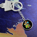 Luxury Keychain (.316 Surgical Steel) / No
