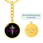 Luxury Keychain (18K Yellow Gold Finish) / Yes